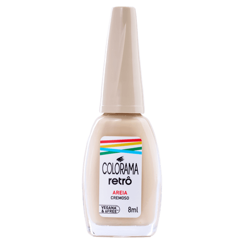 Esmalte Cremoso Areia Colorama Retrô - 8ml