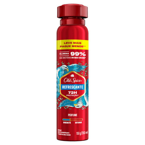 Antitranspirante Aerossol Refrescante Old Spice - 250ml