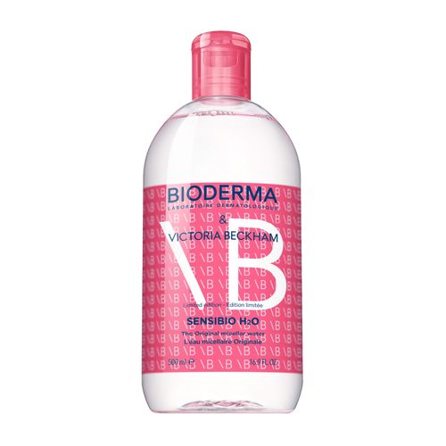 Água Micelar Bioderma Victoria Beckham Sensibio H2O - 500ml