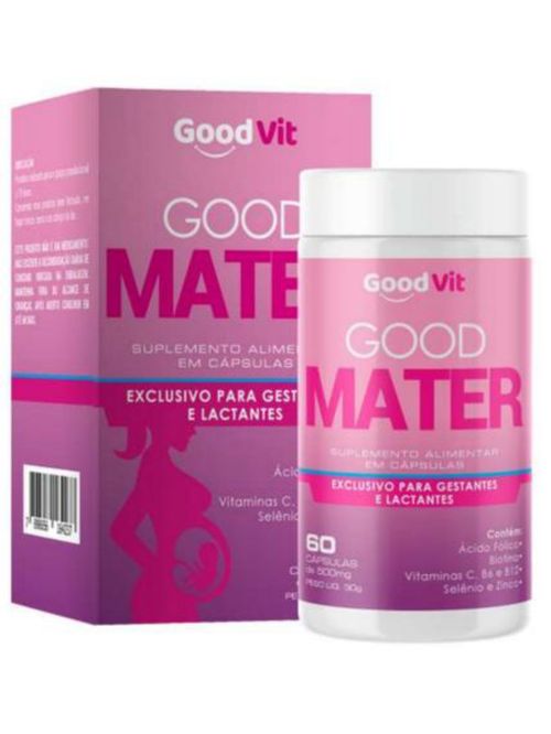 Good Mater 500MG com 60 Cápsulas