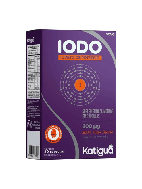 Iodo com 30 Cápsulas - Katiguá