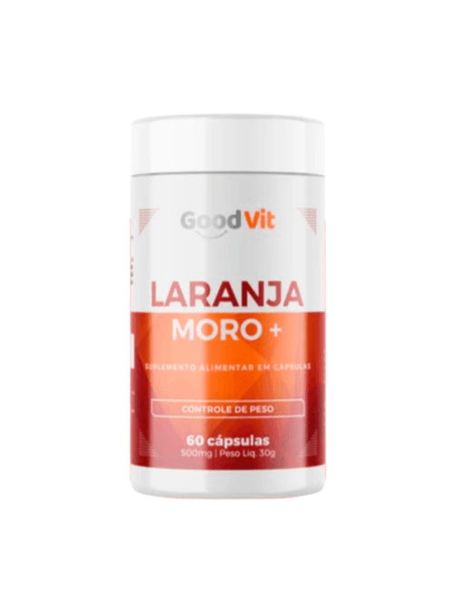 Laranja Moro Emagrecimento 500mg 60 Cápsulas Good Vit