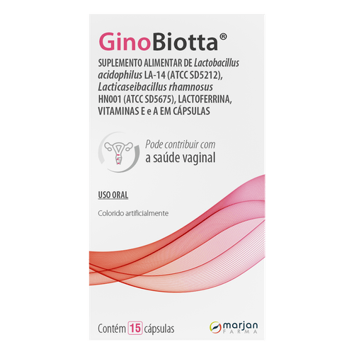 Suplemento GinoBiotta - 15 Cápsulas
