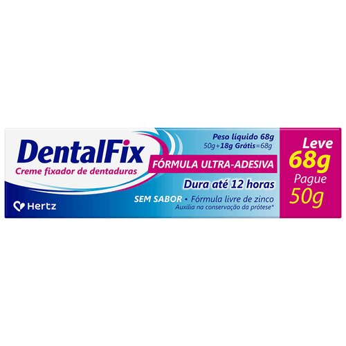 Dentalfix Sem Sabor - 68g