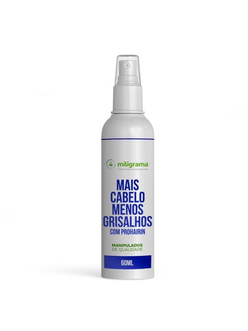 Mais Cabelo Menos Grisalhos com Prohairin 60ml
