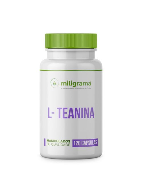 L-Teanina 200mg 120 Cápsulas