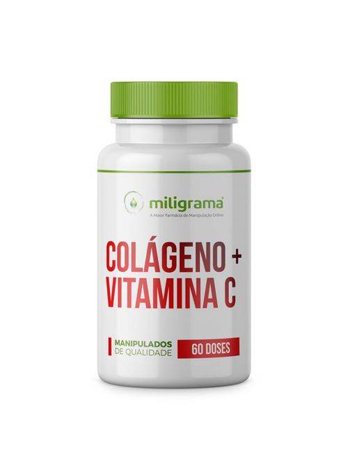 Colágeno 300mg com Vitamina C 300mg 60 Doses