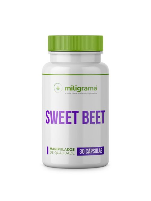 Sweet Beet (Beterraba Extrato Seco) 500mg 30 Cápsulas