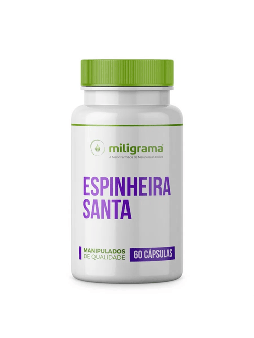 Espinheira Santa 500mg 60 CápsulasCombate às Dores de Estômago