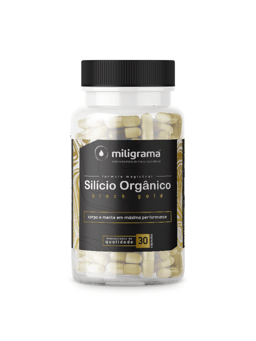Silicio Orgânico Black Gold 30 Doses