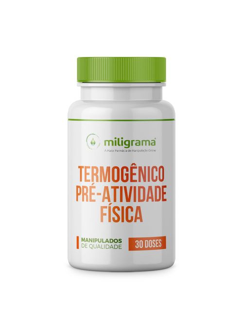 Termogênico pré-atividade física 30 doses