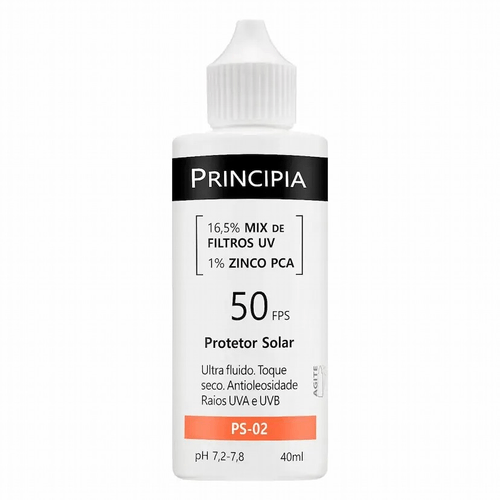 Protetor Solar Principia Skincare PS-02 FPS 50 - 40ml
