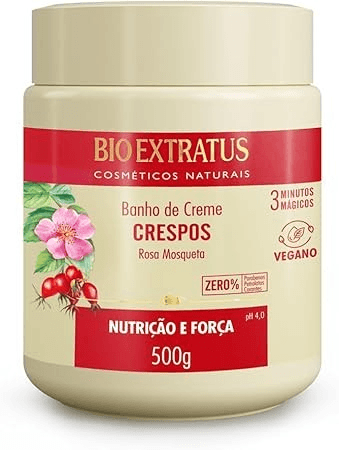 Banho de Creme Capilar Crespos Bio Extratus - 500g