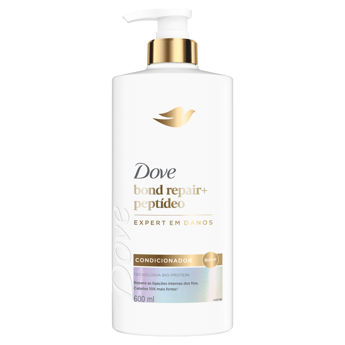 Condicionador Dove Bond Repair + Peptídeo - 600ml