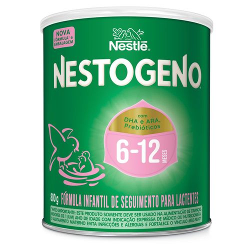 Fórmula Infantil para Lactentes Nestogeno 2 Lata 800g