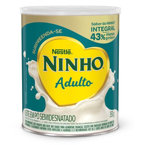 Leite em Pó Ninho Adulto Lata - 350g
