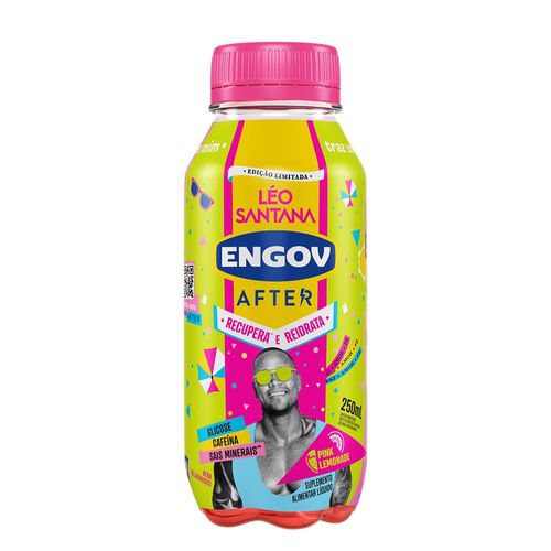 Bebida Funcional Engov After Pink Lemonade 250ml