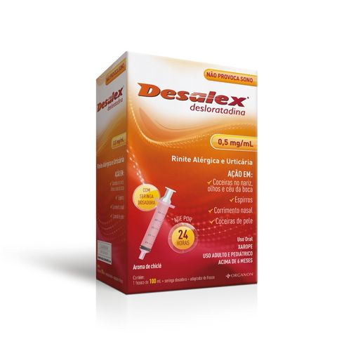 Desalex Desloratadina 0,5mg/ml Rinite Alérgica Xarope - 100ml