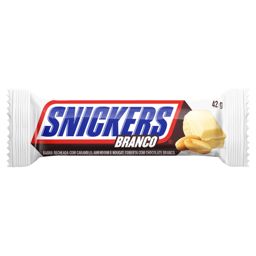 Chocolate Branco Snickers - 42g