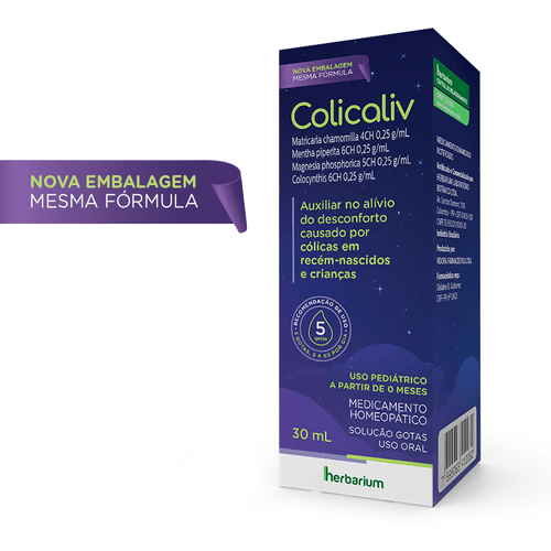 Colicaliv Alívio de Cólicas Gotas - 30ml