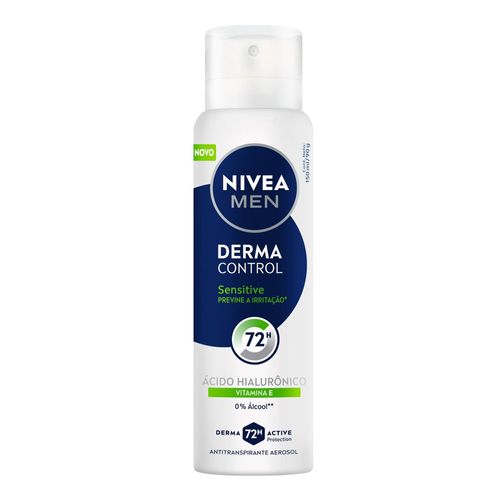 NIVEA MEN Desodorante Aerossol Derma Control Sensitive - 150ml