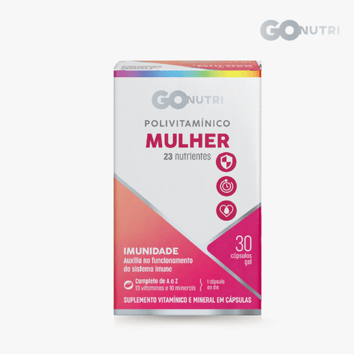 Polivitamínico Mulher GOnutri - 30 Cápsulas