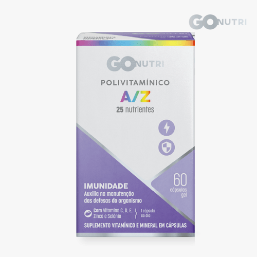 Polivitamínico AZ GOnutri - 60 Cápsulas