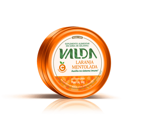 Bala Gelatina Valda C Lata 50G - Valda