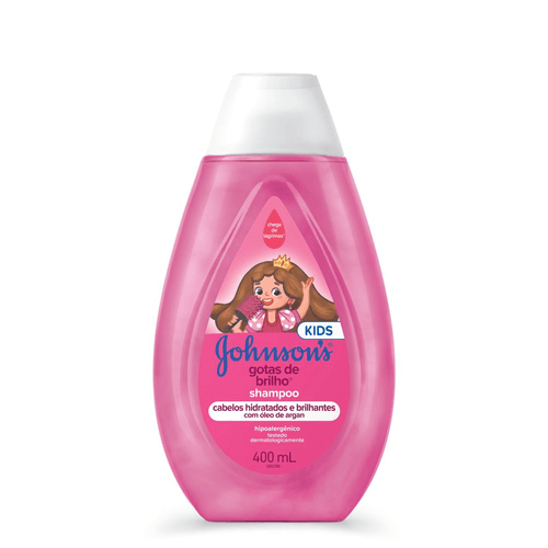 Shampoo Johnsons Gotas de Brilho 400 ml
