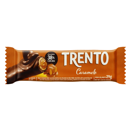 Trento Chocolate Wafer Caramelo - 29g
