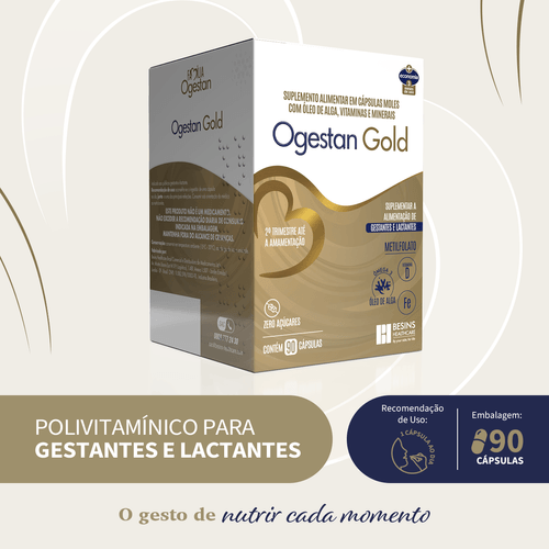 Ogestan Gold 90 Cápsulas