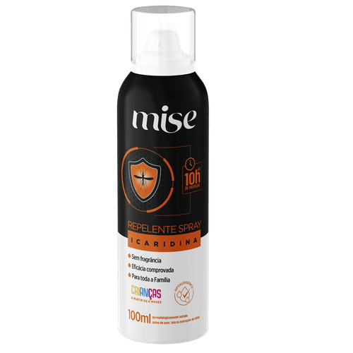 Repelente Mise Icaridina Família 10h de Proteção Spray - 100ml