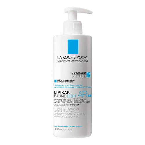 Baume Lipikar Light AP+M La Roche Posay - 400ml