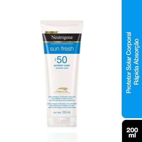 Protetor Solar Neutrogena Sun Fresh - FPS 50 - 200ml