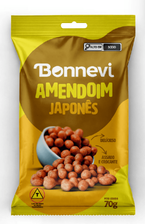 Amendoim Japones Bonnevi -70g