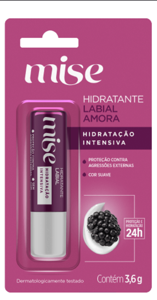 Hidratante Labial Mise Amora - 3,6g