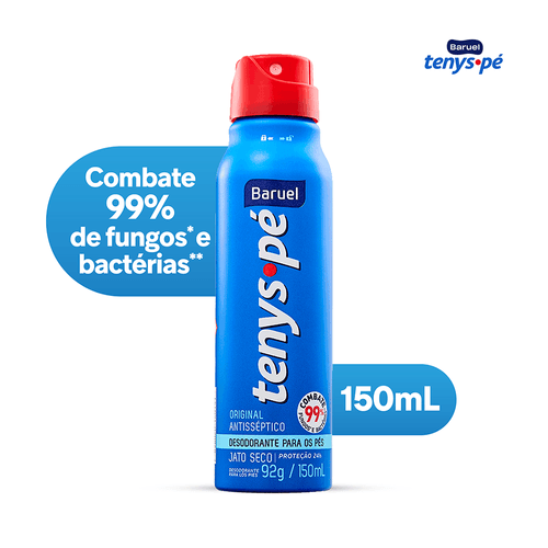 Desodorante para Pés Jato Seco Original Tenys Pe