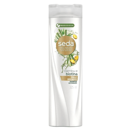 Shampoo Seda Joias da Natureza Bambu e Biotina - 325ml