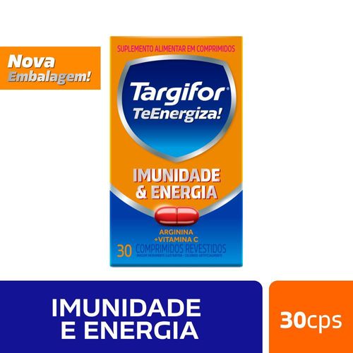 TARGIFOR C® 500mg Imunidade e Energia - 30 Comprimidos