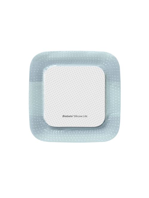 Curativo Biatain Silicone Lite 10x10cm Espuma Absorvente 10 Unidades Coloplast