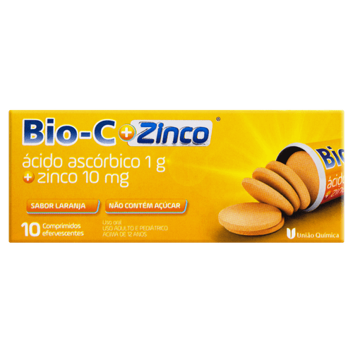 Bio C Zinco 10 Comprimidos Efervecentes