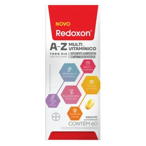 Multivitamínico Redoxon A-Z Adulto - 60 Comprimidos