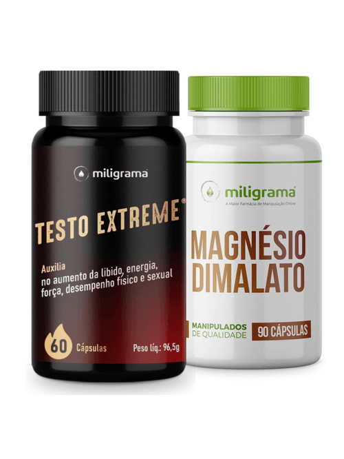 Testo Extreme + Magnésio Dimalato