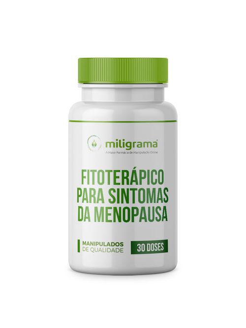 Fitoterápico para sintomas da menopausa 30 doses