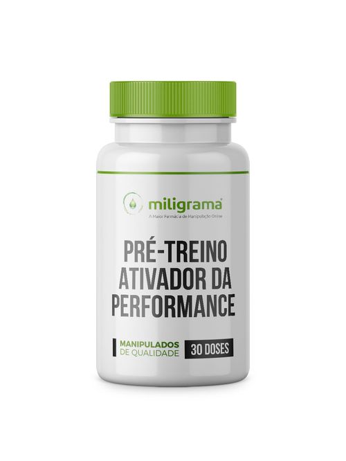 Pré-treino ativador da performance 30 doses