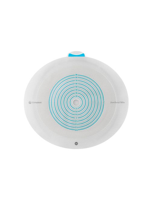 Kit SenSura Mio Max Base Adesiva Flex Plana 90mm Recortável 10-88mm - 30 Unidades