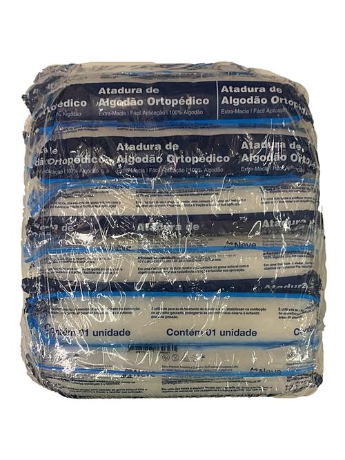 Algodão Ortopédico Neve 12cmx1m - 12 unidades