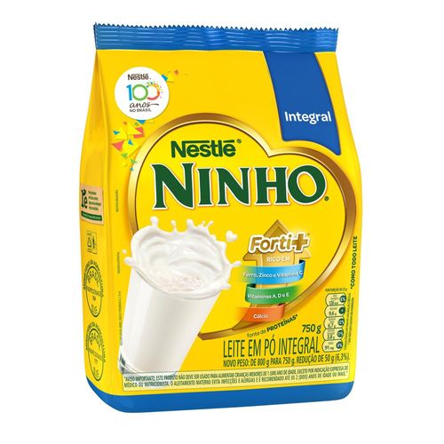 Leite em Pó Ninho Integral Sachet - 750g