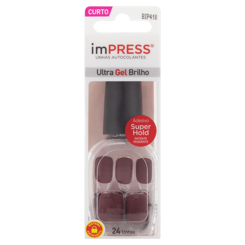 Unha Impress Sexy Lady Bip410Br - Impress