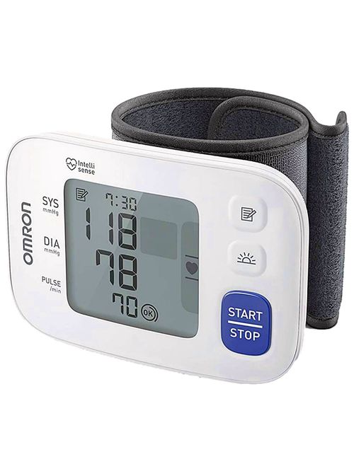Aparelho Pressão Digital de Pulso HEM-6181 13,5-21,5cm Sensor Posicionamento Omron